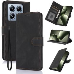Mobigear Wallet Housse Xiaomi 14T Pro Etui Porte-Monnaie - Noir