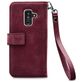 Mobilize Gelly Zipper Samsung Galaxy A6 Plus (2018) Détachable 2in1 Pochette - Bordeaux