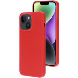 Mobiparts Coque iPhone 14 Plus Coque arrière en Silicone - Scarlet Red