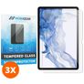 Mobigear Samsung Galaxy Tab S8 Verre trempé Protection d'écran - Compatible Coque (Lot de 3)