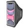 Mobiparts Comfort Fit Brassard Téléphone iPhone 11 Brassard Coque de Sport en Neoprène - Noir