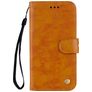 Mobigear Wallet Housse Samsung Galaxy A40 Etui Porte-Monnaie - Cognac