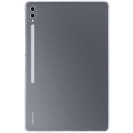 Mobiparts Classic Coque Samsung Galaxy Tab S10 Ultra Coque arrière en en TPU Souple - Transparent
