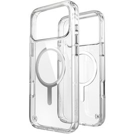Speck Presidio Perfect Clear Coque Transparente iPhone 17 Pro Max MagSafe Coque arrière Rigide Anti-Chocs - Transparent
