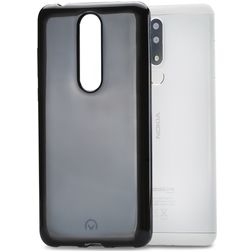 Mobilize Gelly Coque Nokia 3.1 Plus Coque arrière en TPU Souple - Noir