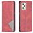 Mobigear Rhombus Slim Housse Realme C35 Etui - Rouge