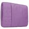 Mobigear Denim Zipper Pochette Ordinateur portable 13 - 14 Pouces Housse ordinateur - Violet