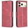 Mobigear Excellent Housse iPhone 17 Pro Etui Porte-Monnaie - Rouge