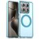 Mobigear Shockproof Xiaomi 14T MagSafe Plastique rigide Coque arrière - Bleu