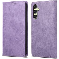 Mobigear Wallet Housse Samsung Galaxy A17 Etui Porte-Monnaie - Violet