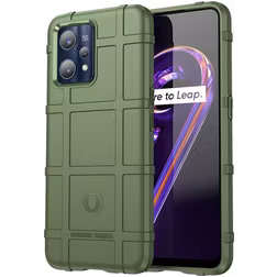 Mobigear Rugged Shield Coque Realme 9 Pro Plus Coque arrière en TPU Souple Anti-Chocs - Vert