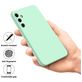 Mobigear Colors Coque Samsung Galaxy M15 Coque arrière en Silicone - Vert