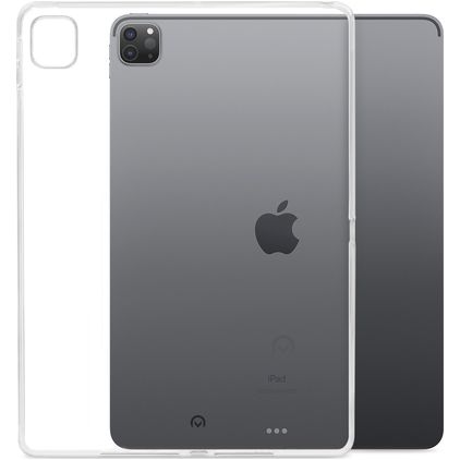 Mobilize Gelly Coque iPad Pro 12.9 Pouces (2021) Coque arrière en en TPU Souple - Transparent