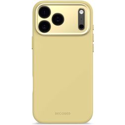 Decoded Coque iPhone 17 Pro Max Coque arrière en Silicone - Yuma Yellow