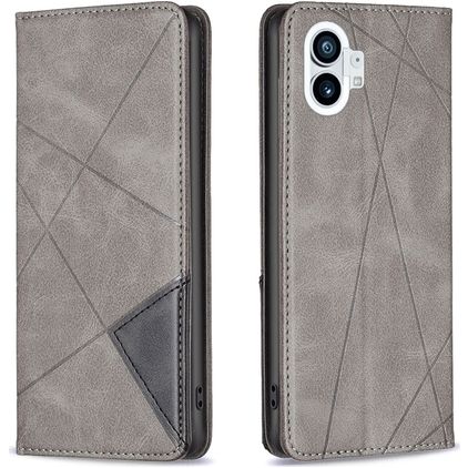 Mobigear Rhombus Slim Nothing Phone (1) Étui - Gris