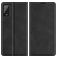 Mobigear Retro Slim Housse Wiko Power U20 Etui Porte-Monnaie - Noir