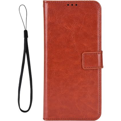 Mobigear Wallet Housse HONOR X7 Etui Porte-Monnaie - Marron