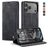Caseme 013 Housse iPhone 17 Pro Max Etui Porte-Monnaie - Noir