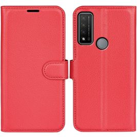 Mobigear Classic Housse TCL 20 R 5G Etui Porte-Monnaie - Rouge