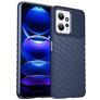 Mobigear Groove Coque Xiaomi Redmi Note 12 Coque arrière en TPU Souple - Bleu