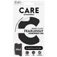 CARE by PanzerGlass Fashionable Coque iPhone 16 Pro Max MagSafe Coque arrière en Silicone - Noir