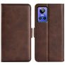 Mobigear Slim Magnet Housse Realme GT Neo 3 Etui Porte-Monnaie - Marron