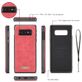 Caseme 007 Housse Samsung Galaxy S10e Etui avec Coque Détachable Porte-Monnaie - Rouge