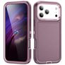 Mobigear Rugged Coque iPhone 18 Pro Coque arrière Rigide Anti-Chocs - Violet
