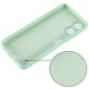 Mobigear Rubber Touch Coque OPPO A17 Coque arrière en Silicone - Vert