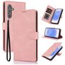 Mobigear Wallet Housse Samsung Galaxy S26 Etui Porte-Monnaie - Rose