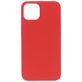 Mobiparts Coque iPhone 14 Coque arrière en Silicone - Scarlet Red