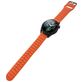 Mobigear Bumpy Bracelet Silicone Smartwatch Fermeture boucle ardillon - Connexion universelle de 20 mm - Orange