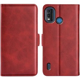 Mobigear Slim Magnet Housse Nokia G11 Plus Etui Porte-Monnaie - Rouge