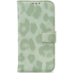My Style Flex Wallet Housse Samsung Galaxy A23 Etui Porte-Monnaie - Green Leopard