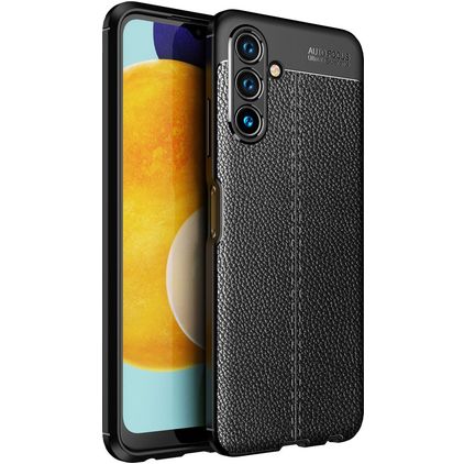 Mobigear Luxury Coque Samsung Galaxy A13 5G Coque arrière en TPU Souple - Noir