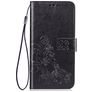 Mobigear Clover Housse Huawei P40 Pro Etui Porte-Monnaie - Noir