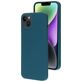 Mobiparts Coque iPhone 14 Plus Coque arrière en Silicone - Blueberry Blue