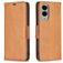 Mobigear Excellent Housse Samsung Galaxy S25 Edge Etui Porte-Monnaie - Cognac