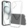 Mobigear Crystal Coque Transparente iPhone 16 Plus Coque arrière Rigide - Transparent