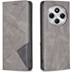 Mobigear Rhombus Slim Housse Xiaomi Redmi 14C Etui - Gris