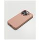 Nudient Base Coque iPhone 15 Pro Coque arrière en Silicone - Peach Orange