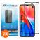 Mobigear Premium Xiaomi Redmi Note 8 Verre trempé Protection d'écran - Compatible coque - Noir (Lot de 2)