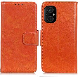 Mobigear Classy Housse POCO M5 Etui Porte-Monnaie - Orange