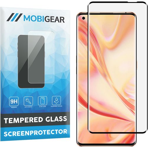 Mobigear Curved OPPO Find X2 Pro Verre trempé Protection d'écran - Compatible Coque - Noir