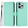 Mobigear Urban Wallet Housse iPhone 16 Pro Max Etui Porte-Monnaie - Vert
