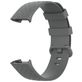 Mobigear Cross Bracelet Silicone Fitbit Charge 3 Fermeture boucle ardillon - Gris
