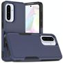 Mobigear Heavy Armor Coque Samsung Galaxy A56 Coque arrière Rigide Anti-Chocs - Dark Blue