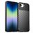 Mobigear Groove Coque iPhone 16e Coque arrière en TPU Souple - Noir