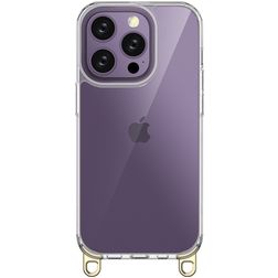 Mobigear Bungy Coque iPhone 14 Pro Coque arrière Rigide - Or