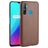 Mobigear Croco Coque Realme C3 Coque arrière Rigide - Marron